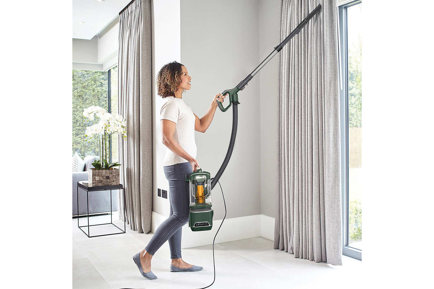 Shark Anti Hair Wrap Pet Upright Stick Vacuum Cleaner | NZ691UKT | Green